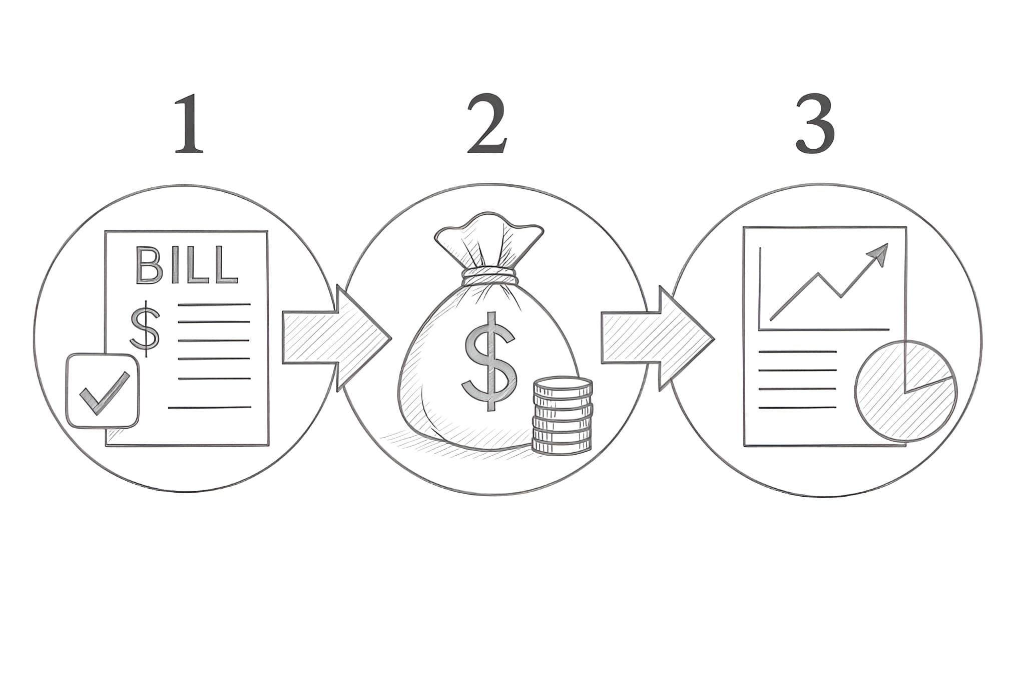 Simple 3-step church financial workflow: scan, deposit, approve